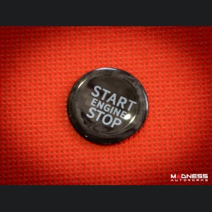 Dodge Hornet Start Stop Button Overlay - Carbon Fiber - Feroce Carbon